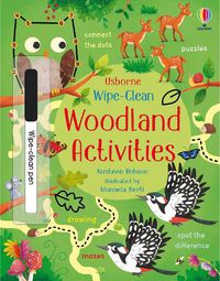 Cover image for Wipe-Clean Woodland Activities