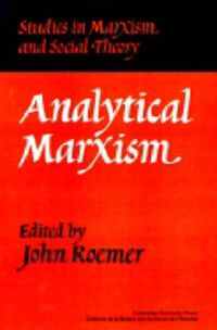 Cover image for Analytical Marxism