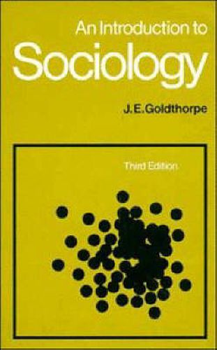 Cover image for An Introduction to Sociology