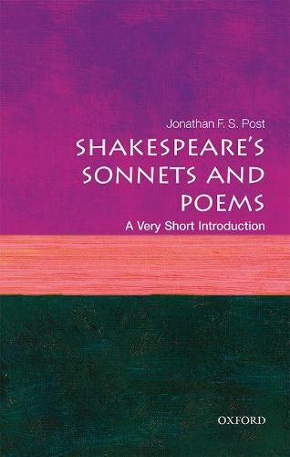 Cover image for Shakespeare's Sonnets and Poems: A Very Short Introduction