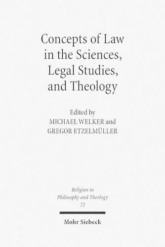 Cover image for Concepts of Law in the Sciences, Legal Studies, and Theology