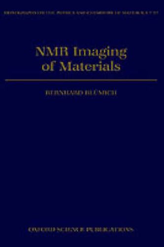 Cover image for NMR Imaging of Materials