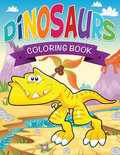 Cover image for Dinosaurs Coloring Book