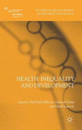 Cover image for Health Inequality and Development