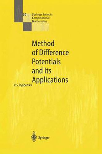 Cover image for Method of Difference Potentials and Its Applications