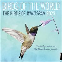 Cover image for Birds of the World: The Birds of Wingspan 2023 Wall Calendar