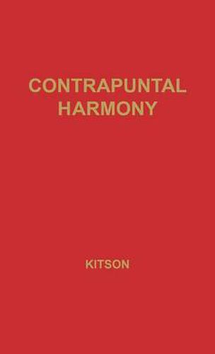 Cover image for Contrapuntal Harmony for Beginners.