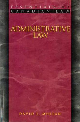 Cover image for Administrative Law