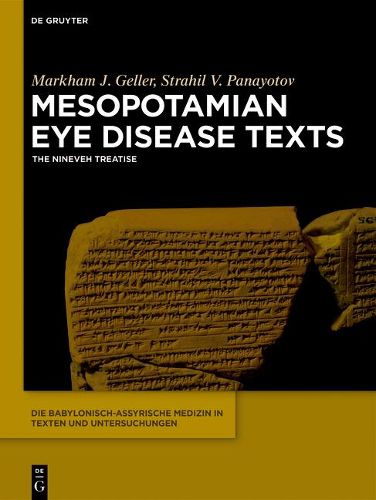 Cover image for Mesopotamian Eye Disease Texts