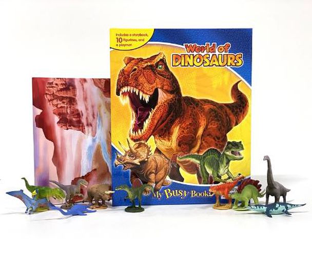 Cover image for Dinosaurs: My Busy Book