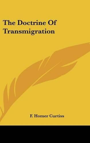 Cover image for The Doctrine of Transmigration