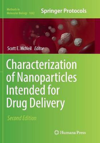 Cover image for Characterization of Nanoparticles Intended for Drug Delivery