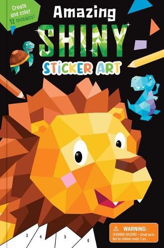 Cover image for Amazing Shiny Sticker Art