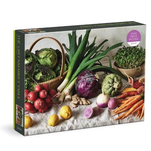 Cover image for The Greenmarket Table 1500 Piece Puzzle