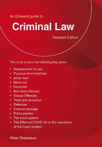 Cover image for Criminal Law