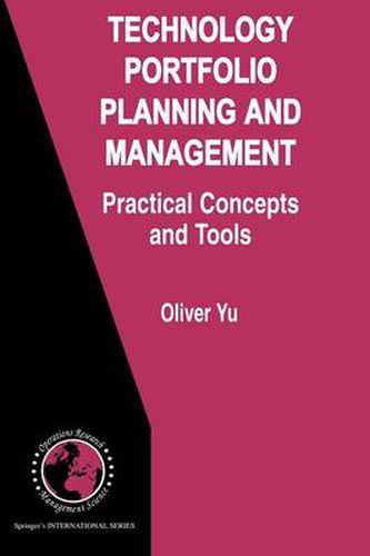Cover image for Technology Portfolio Planning and Management: Practical Concepts and Tools