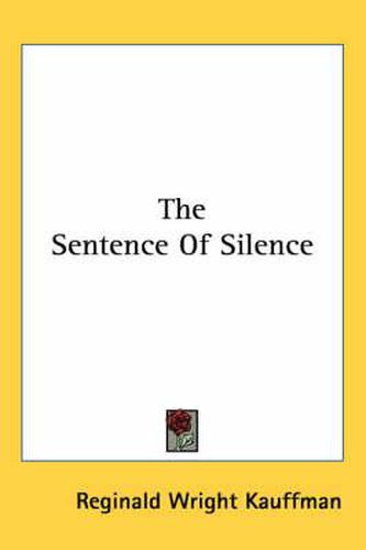 Cover image for The Sentence of Silence