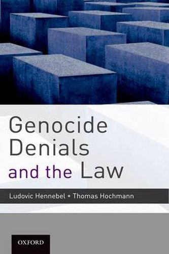 Cover image for Genocide Denials and the Law