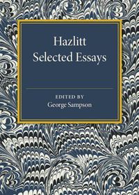 Cover image for Hazlitt: Selected Essays