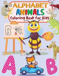 Cover image for Animal Alphabet Coloring for Kids