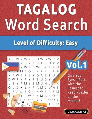 Cover image for Tagalog Word Search - Level of Difficulty