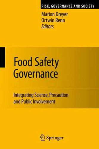 Cover image for Food Safety Governance: Integrating Science, Precaution and Public Involvement