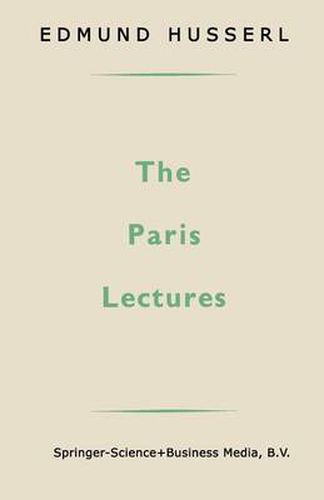 The Paris Lectures