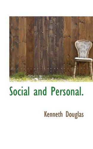 Cover image for Social and Personal.