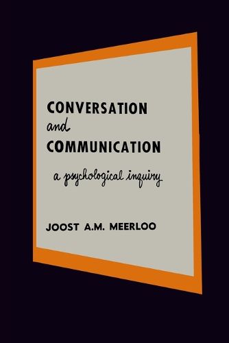 Cover image for Conversation and Communication