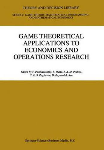 Cover image for Game Theoretical Applications to Economics and Operations Research