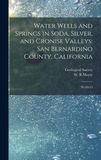 Cover image for Water Wells and Springs in Soda, Silver, and Cronise Valleys