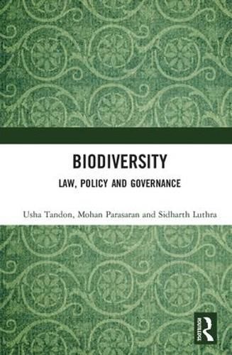 Cover image for Biodiversity: Law, Policy and Governance