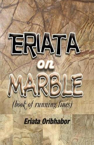 Cover image for Eriata on Marble: Book of Running Lines