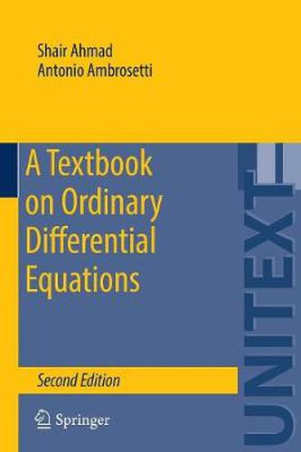 Cover image for A Textbook on Ordinary Differential Equations