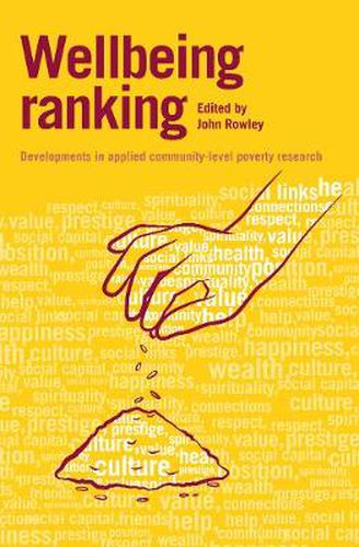 Cover image for Wellbeing Ranking: Developments in applied community-level poverty research