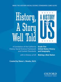 Cover image for History of U.S.: History, A Story Well Told