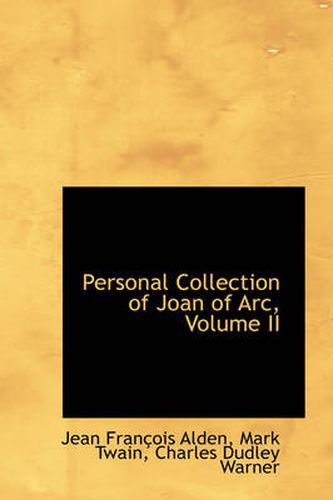 Cover image for Personal Collection of Joan of Arc, Volume II