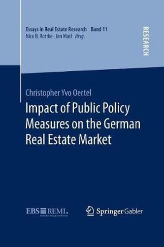 Cover image for Impact of Public Policy Measures on the German Real Estate Market