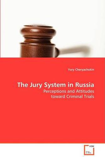 Cover image for The Jury System in Russia