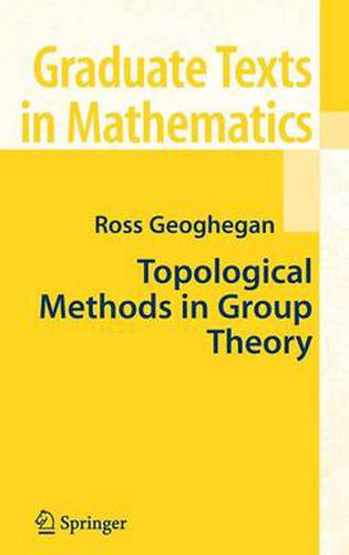 Cover image for Topological Methods in Group Theory