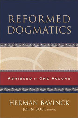 Cover image for Reformed Dogmatics - Abridged in One Volume