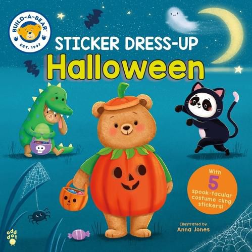 Cover image for Build-A-Bear: Sticker Dress-Up: Halloween