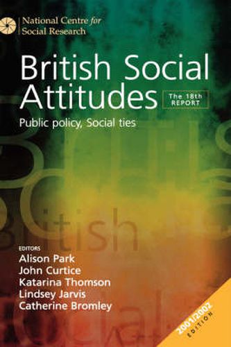 Cover image for British Social Attitudes: Public Policy, Social Ties