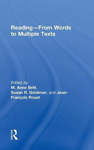 Cover image for Reading - From Words to Multiple Texts