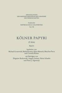 Cover image for Koelner Papyri