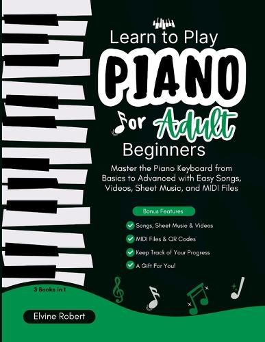 Cover image for Learn to Play Piano for Adult Beginners