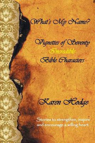 Cover image for What's My Name?: Vignettes of Seventy Incredible Bible Characters