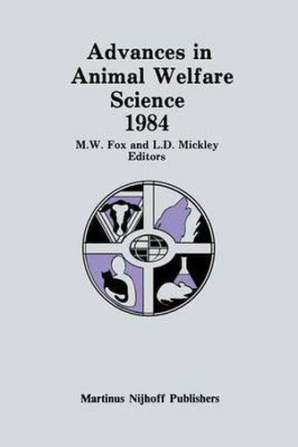 Cover image for Advances in Animal Welfare Science 1984