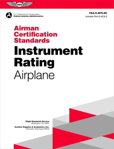 Cover image for Airman Certification Standards: Instrument Rating - Airplane (2025)