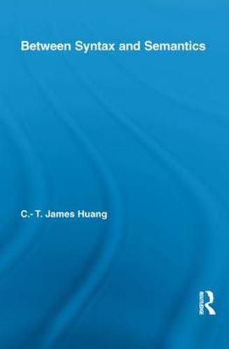 Cover image for Between Syntax and Semantics